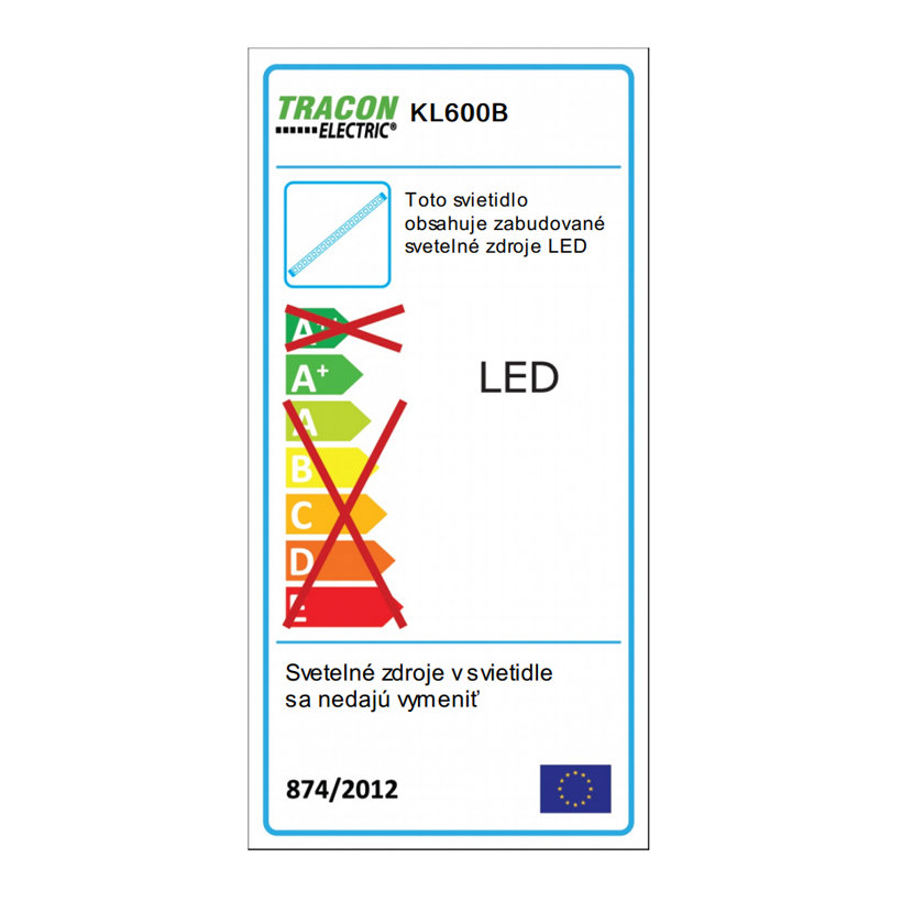 Akumulátorová ruční LED lampa 4,5W