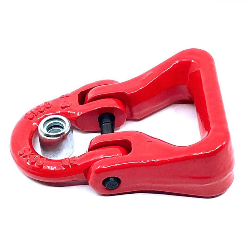 Spojovací článek na textilní pásy tř 80 červený 13mm