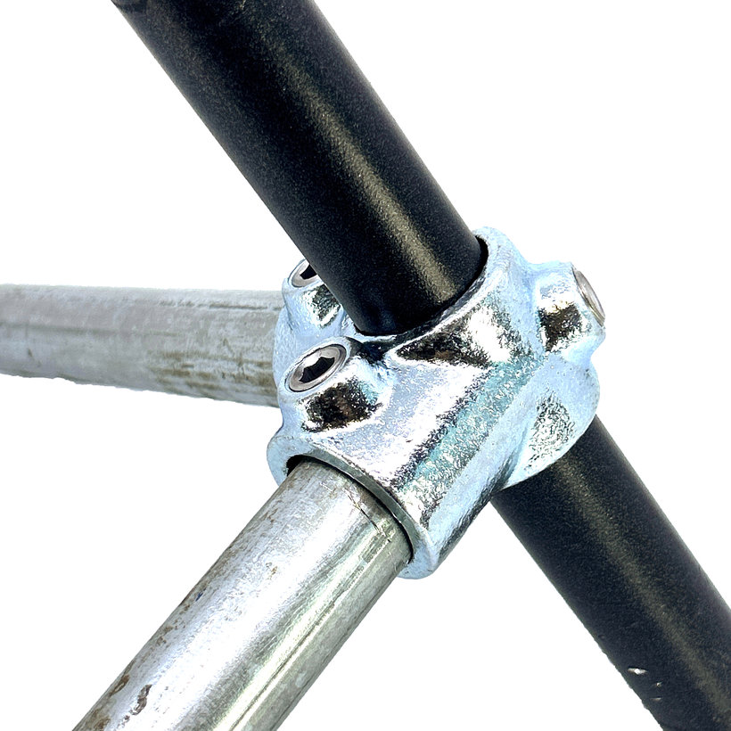 Spojovací článek čtyři větve 27 mm - pozinkovaný