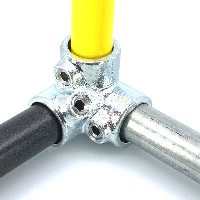 Spojovací článek tři větve 27 mm - pozinkovaný