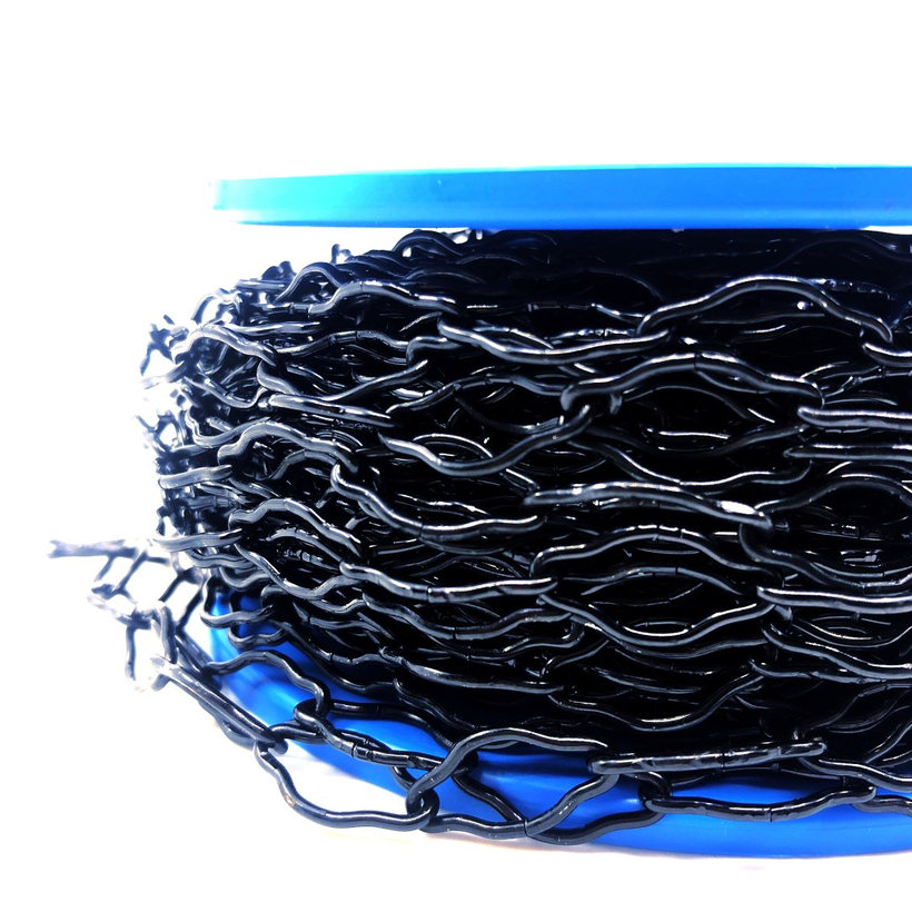 Řetěz ozdobný/černý zinek 1,5mm