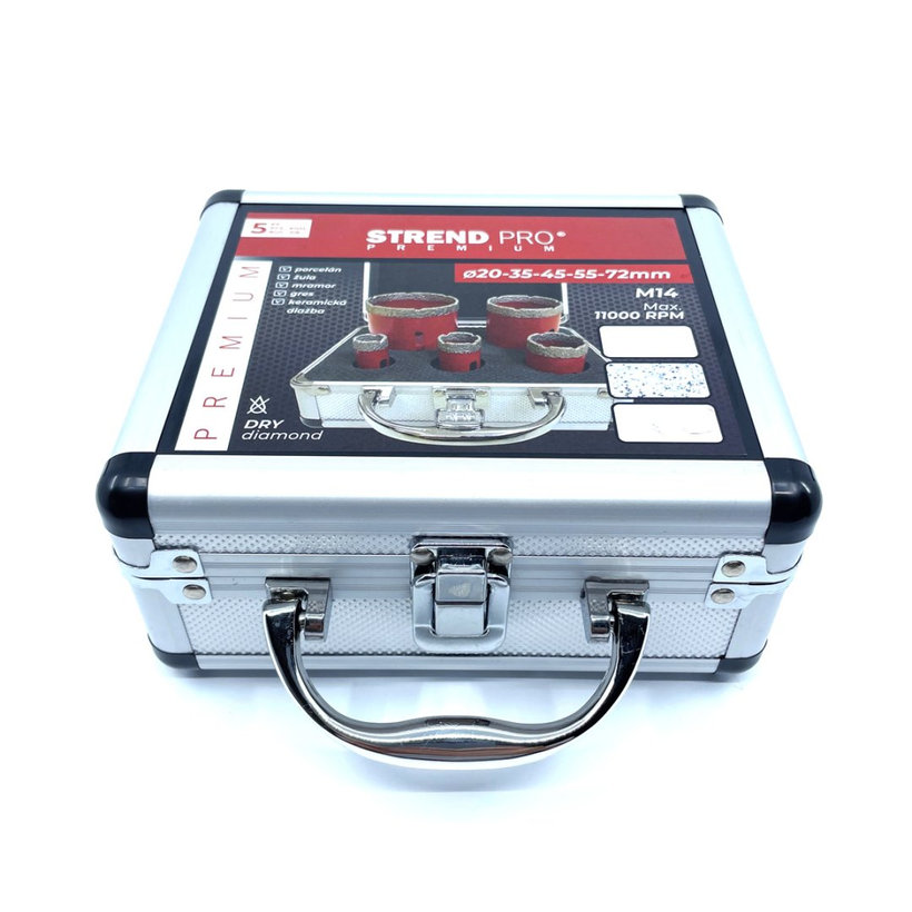 Vyřezávací sada Premium - DCB11S5 - diamant (20-72mm)