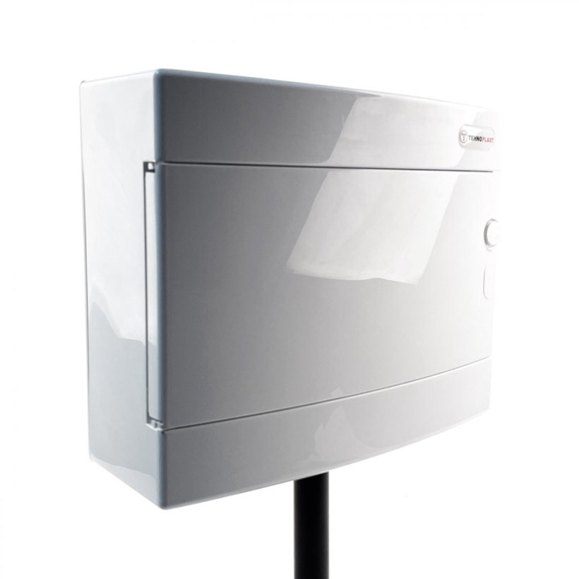 Rozvodnice nadomítková bílá  N12 - C/N2 287x236x112mm