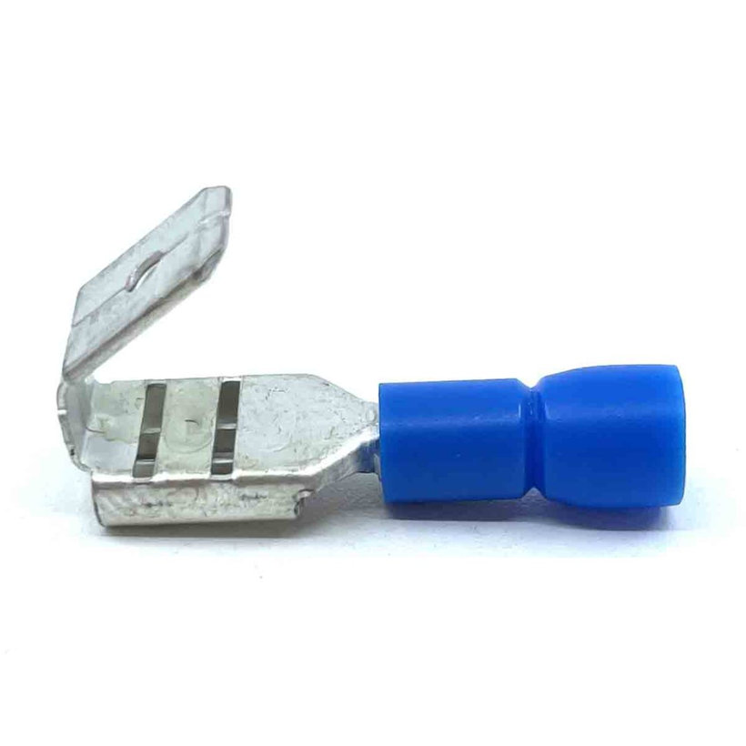 Izolované Cu lisovací rozbočovače ploché modré 2,5mm²