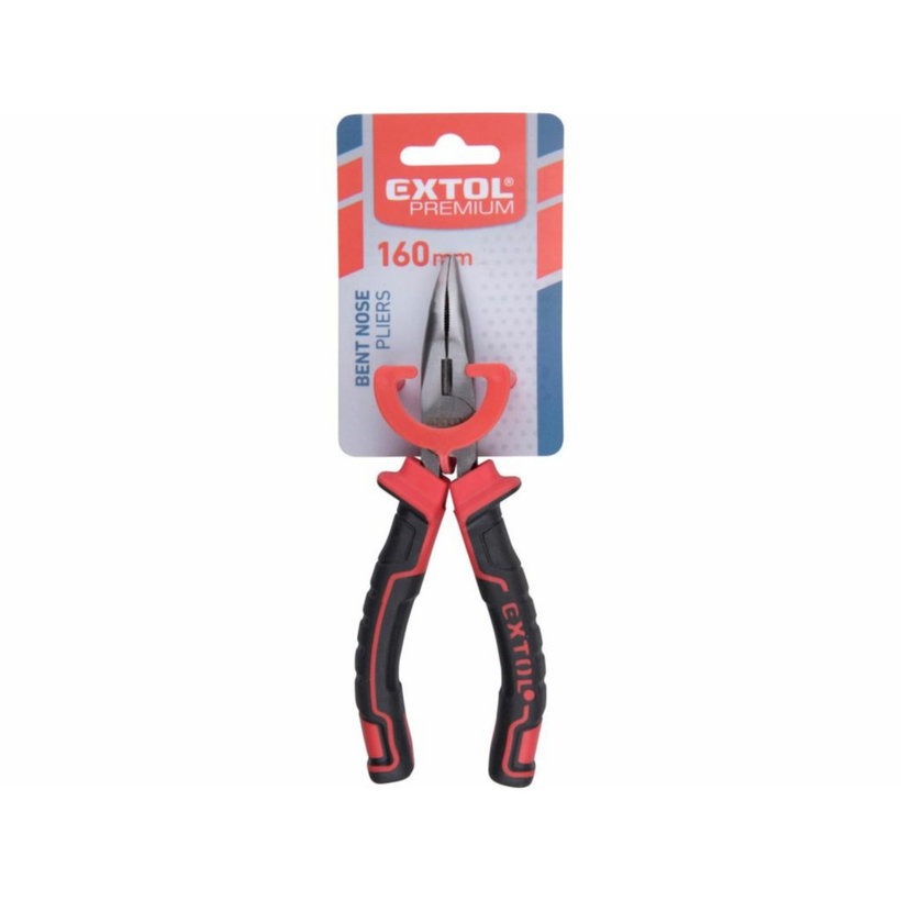 Kleště půlkulaté zahnuté 160 mm