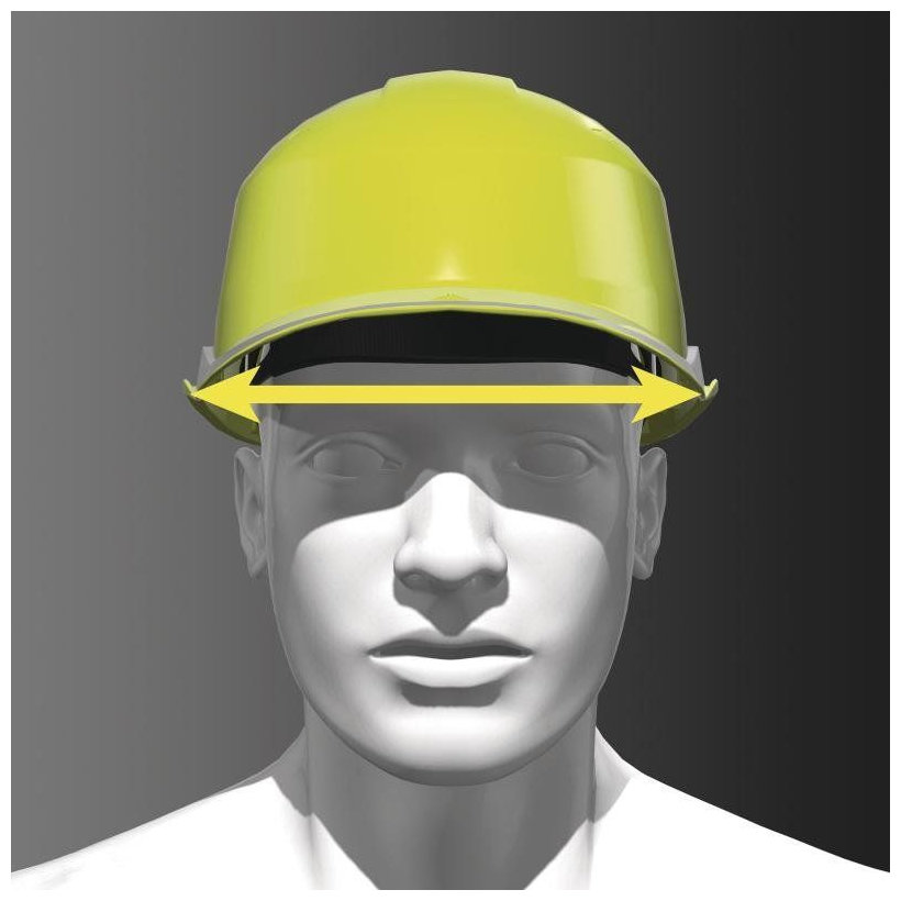 Bezpečnostní přilba DIAMONDVI žlutá