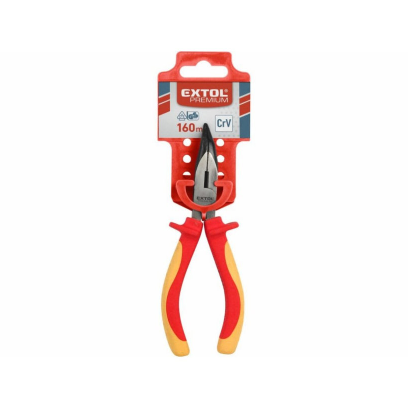 Kleště půlkulaté zahnuté 160 mm