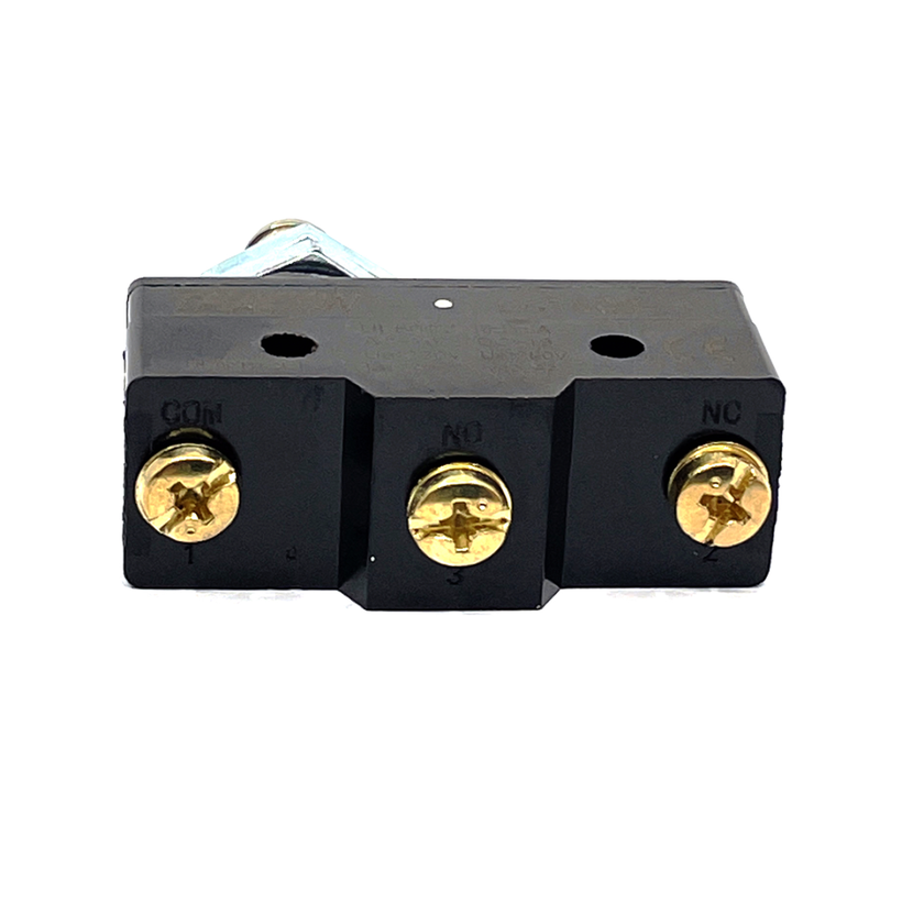 Koncový spínač s kovovým čepem