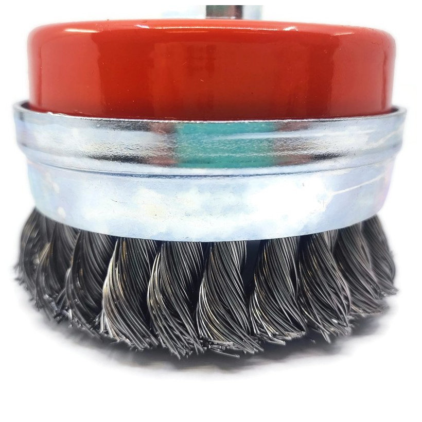 Kartáč hrníčkový copánkový M14-100x0,5mm