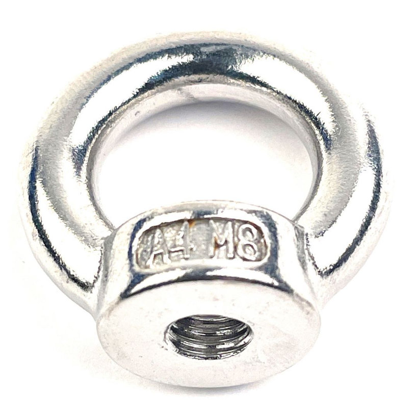 Nerezová závěsná matice DIN 582 A4 M8