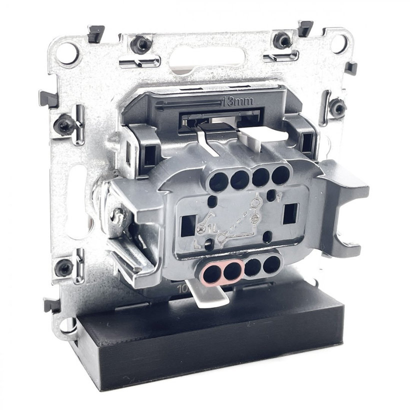 Valena LIFE vypínač č.1 bílý podsvícený