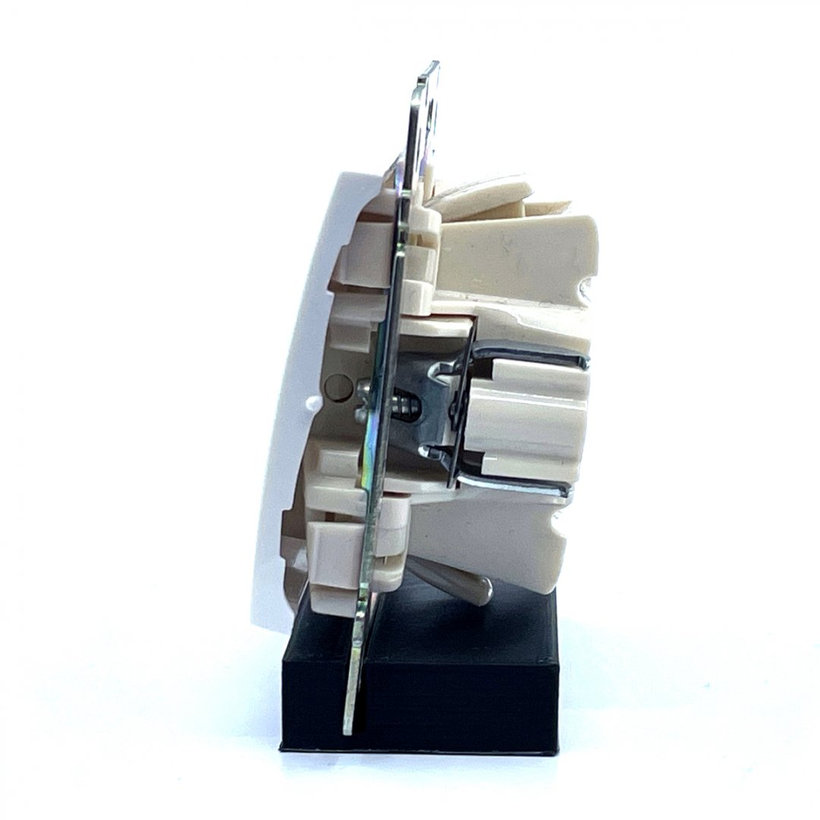 Valena tlačítko č.1/0 bílá