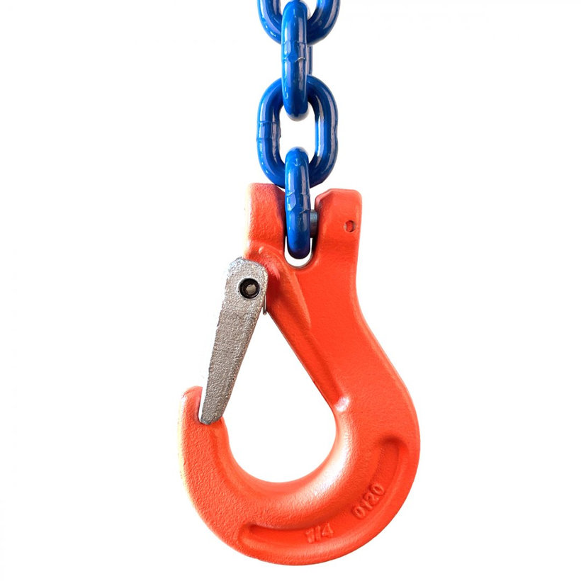 Řetězový závěs oko-hák tř 100 se zkracovačem (0,5 m, 1400 kg, 6 mm)