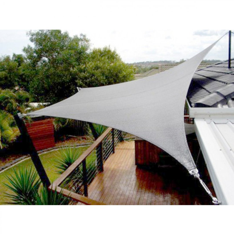 Stínící plachta antracit 3x3 m