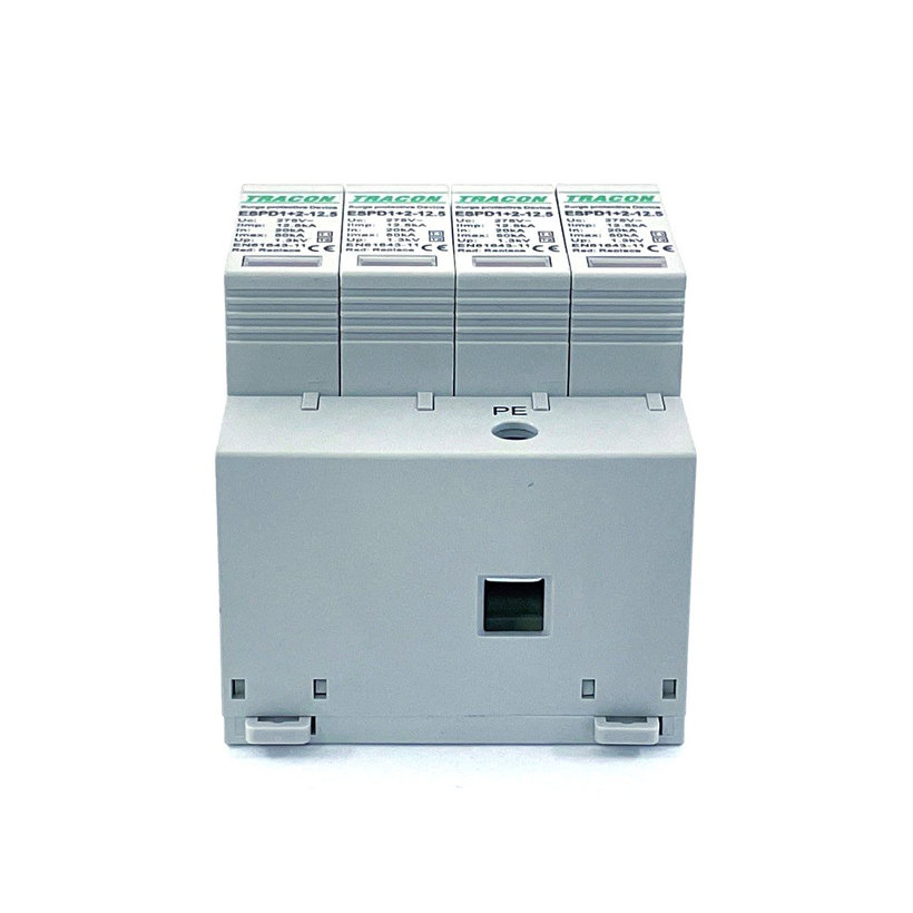 Svodič přepětí AC typ T1+T2