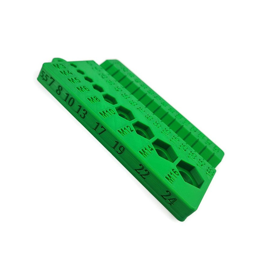 Metrické měřítko z 3D tiskárny