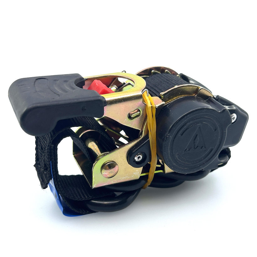 Samonavíjecí upínací pás / kurtna / s navíječem a háky 3M