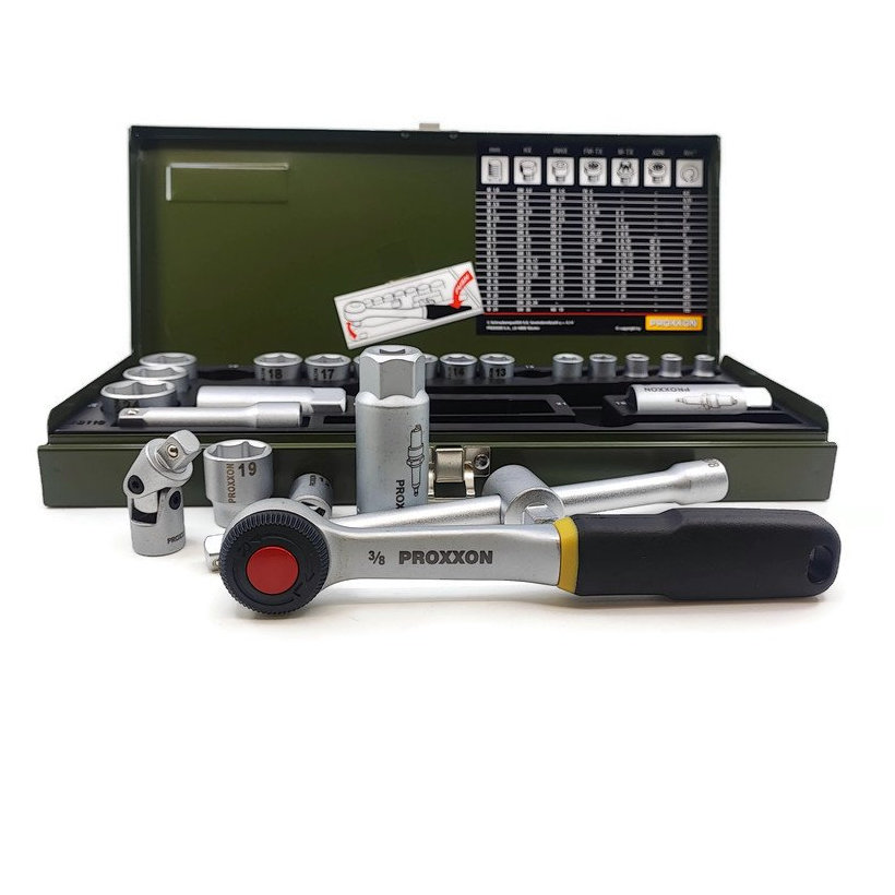 Sada nástrčných klíčů 3/8