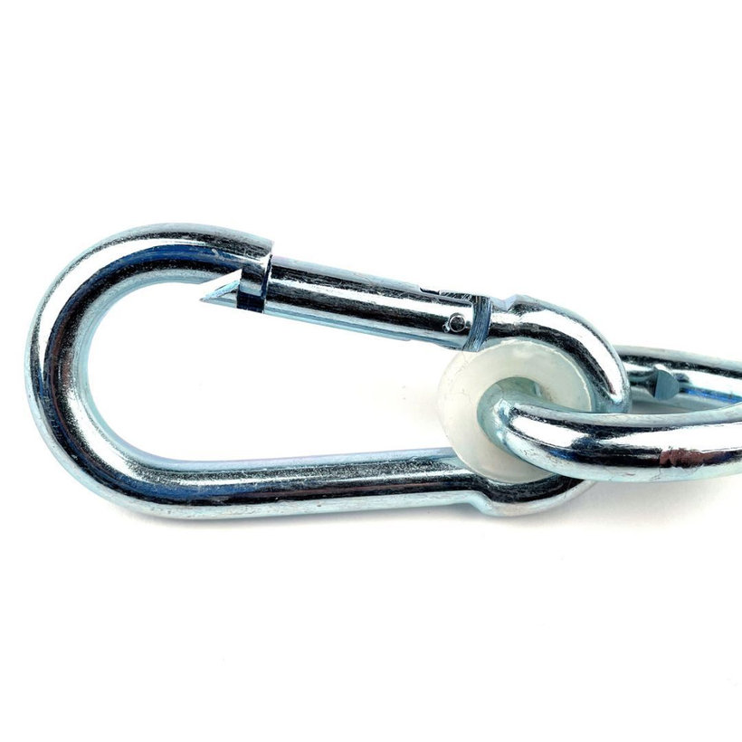 Hák houpačkový s karabinou pozinkovaný M12x350mm