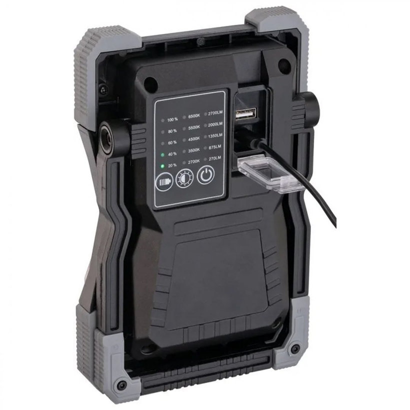 Mobilní nabíjecí LED reflektor RUFUS 3020 MA s barevným podáním