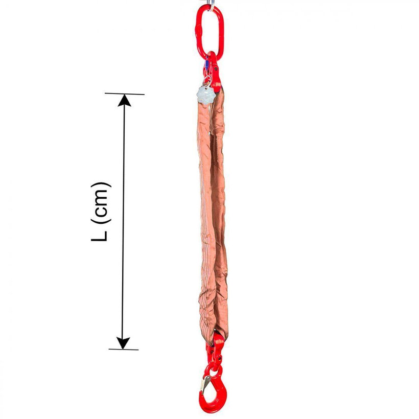 Textilní závěs OKO-HÁK 6000 kg, 2,5 m