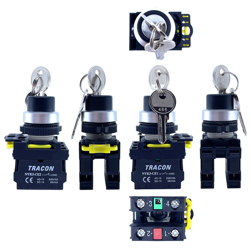 Otočný spínač s klíčem