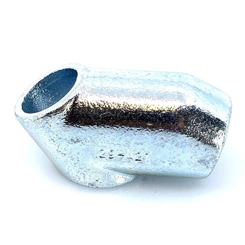 Spojovací článek ve tvaru J 27 mm - pozinkovaný