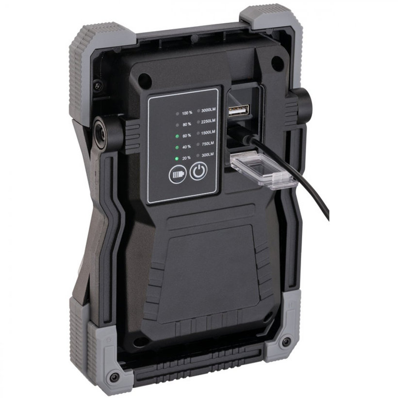 Mobilní nabíjecí LED reflektor RUFUS 3000 MA