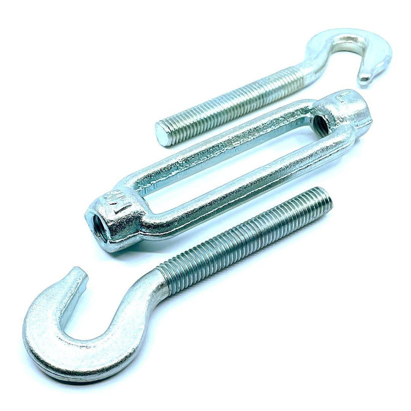 Napínač hák-hák DIN 1480 pozinkovaný M16