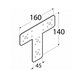 Spojka T KT 160 160x140x45mm