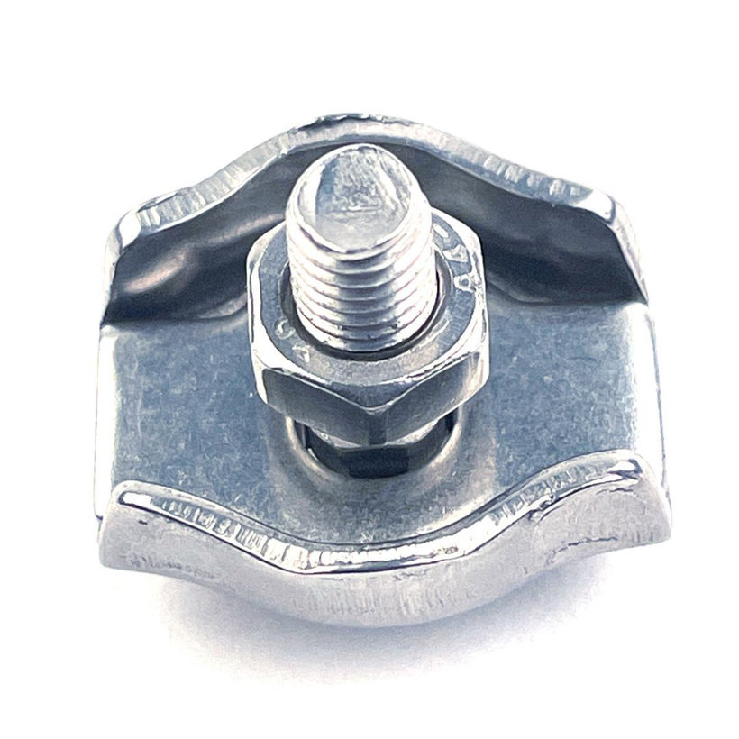 Nerezová lanová svorka SIMPLEX AISI316 6 mm