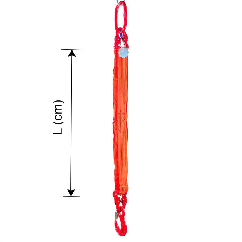 Textilní závěs OKO-HÁK 5000 kg, 2,5 m