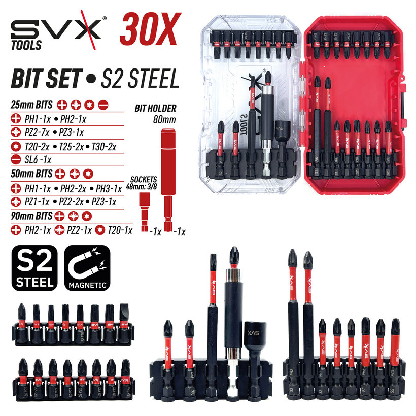 Sada bitů 30 dílná