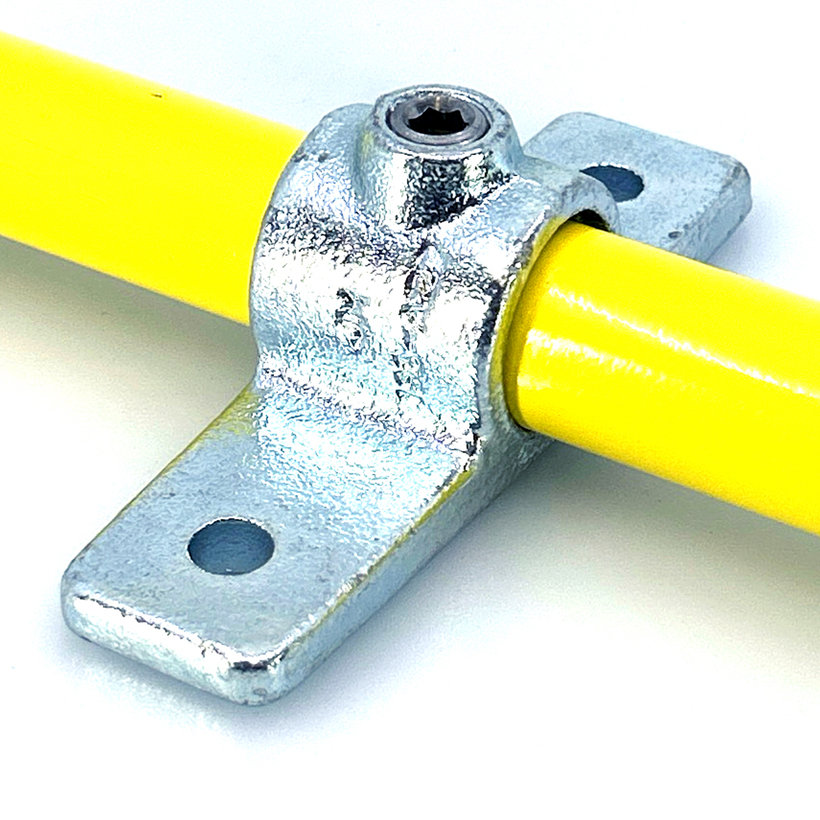 Konektor na zeď 27 mm - pozinkovaný