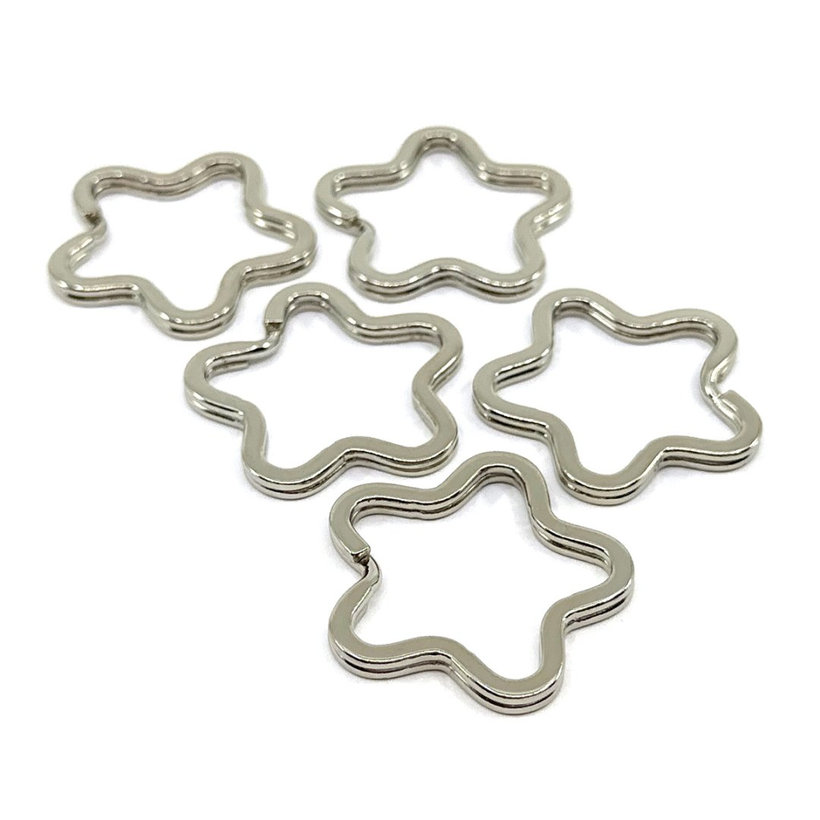 Kroužek na klíče - hvězda 34mm