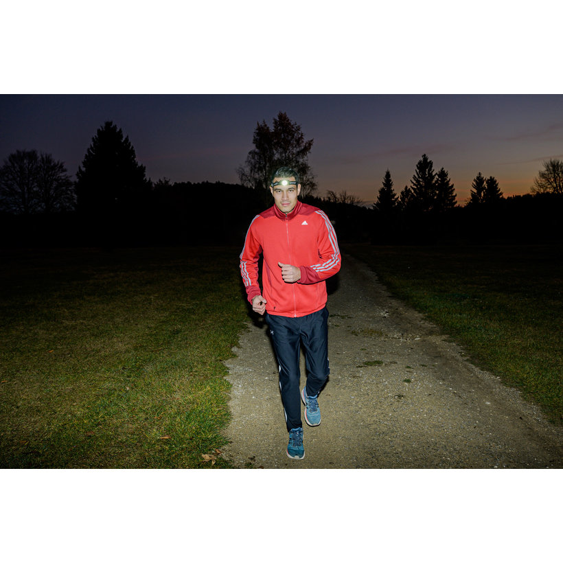 LuxPremium LED čelová lampa na běhání