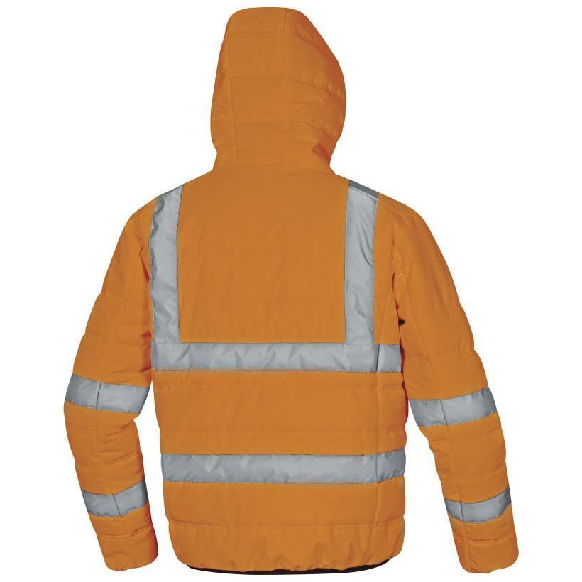 Reflexní prošívaná bunda DOON HV oranžová 3XL
