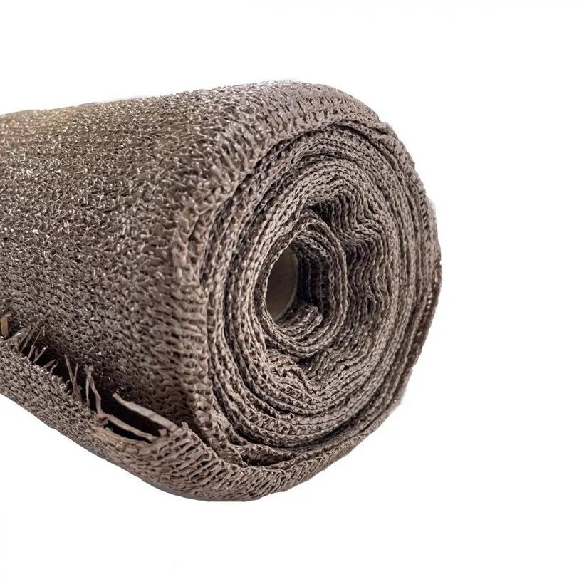 Stínící síť hnědá 95% - délka 25m - výška 1,8m