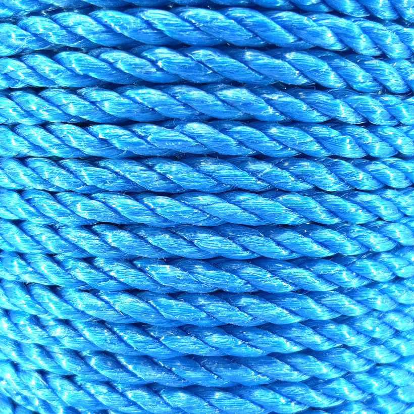 PP 16mm-100m šňůra stáčená barevná