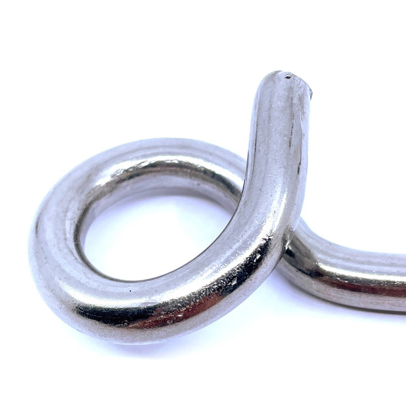 Hák houpačkový se závitem - nerez A2 150 mm