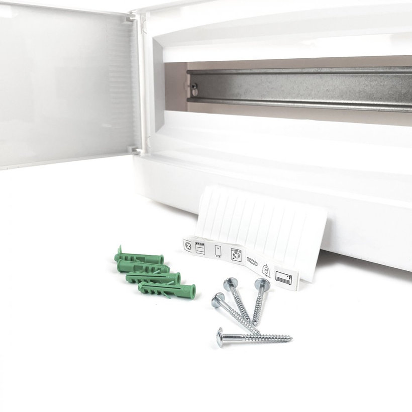 Rozvodnice nadomítková bílá N18 - C/N 396x236x112mm