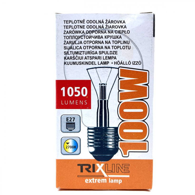 Průmyslová žárovka standardní 100W E27