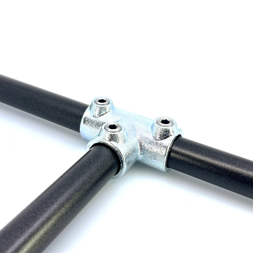 Spojovací článek ve tvaru T 27 mm - pozinkovaný