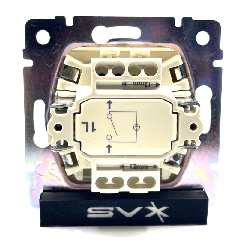 Valena vypínač č.1 podsvícený béžový