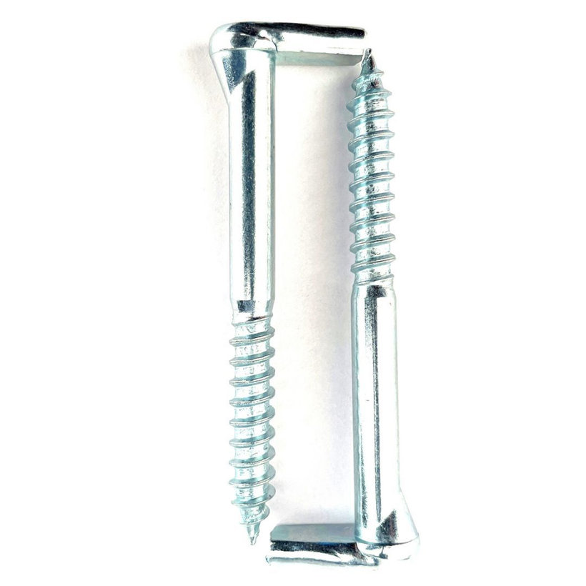 Skoba s křížovou drážkou pozinkovaná 100mm