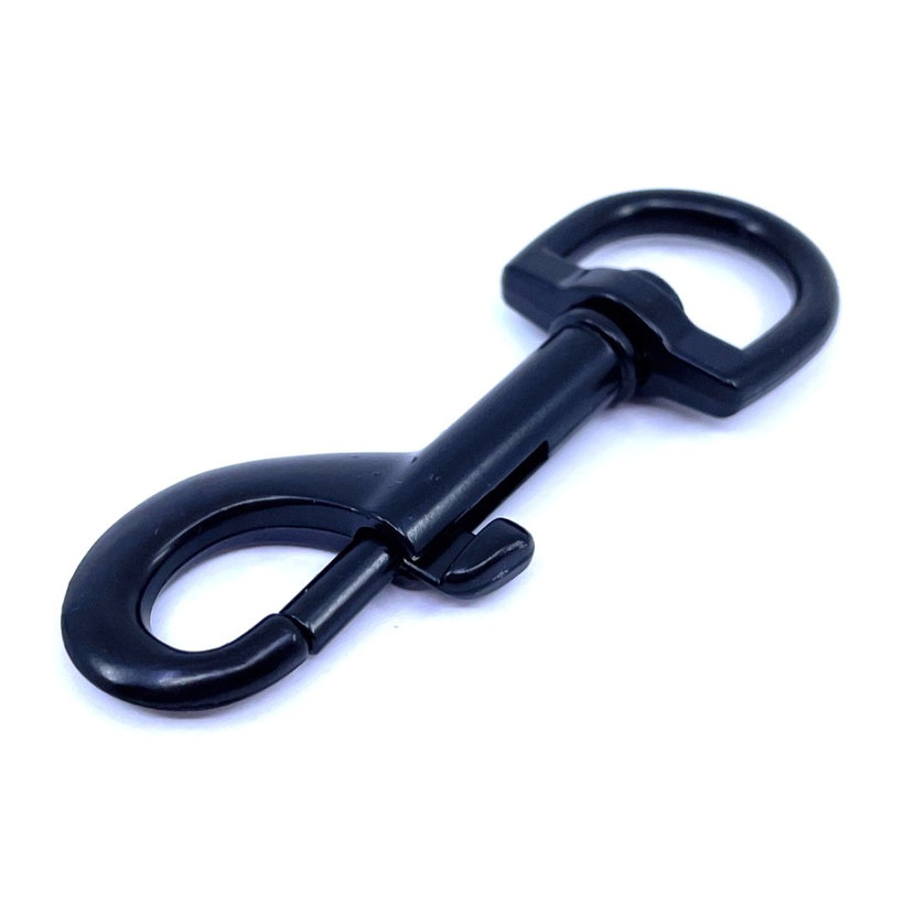 Karabina otočná černá 55x10mm