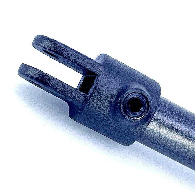 Konektor na podporu panelu 27 mm - černý