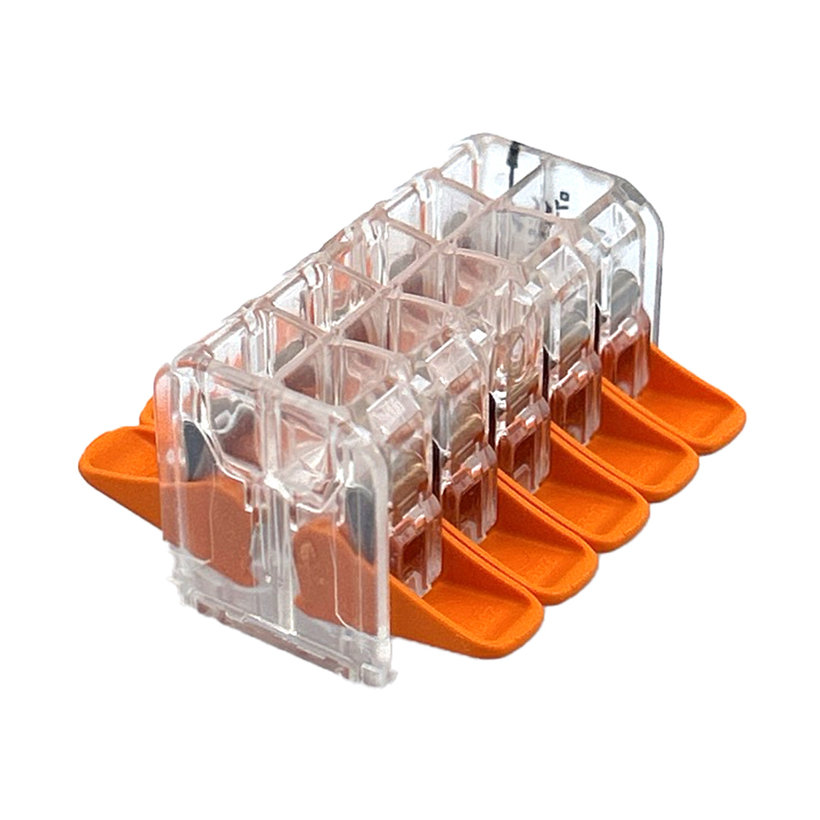 Svorka bezšroubová s páčkou - 10 vodičů 221-420