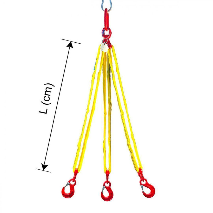 Textilní závěs OKO-3 HÁK 6300/4500 kg, 3 m