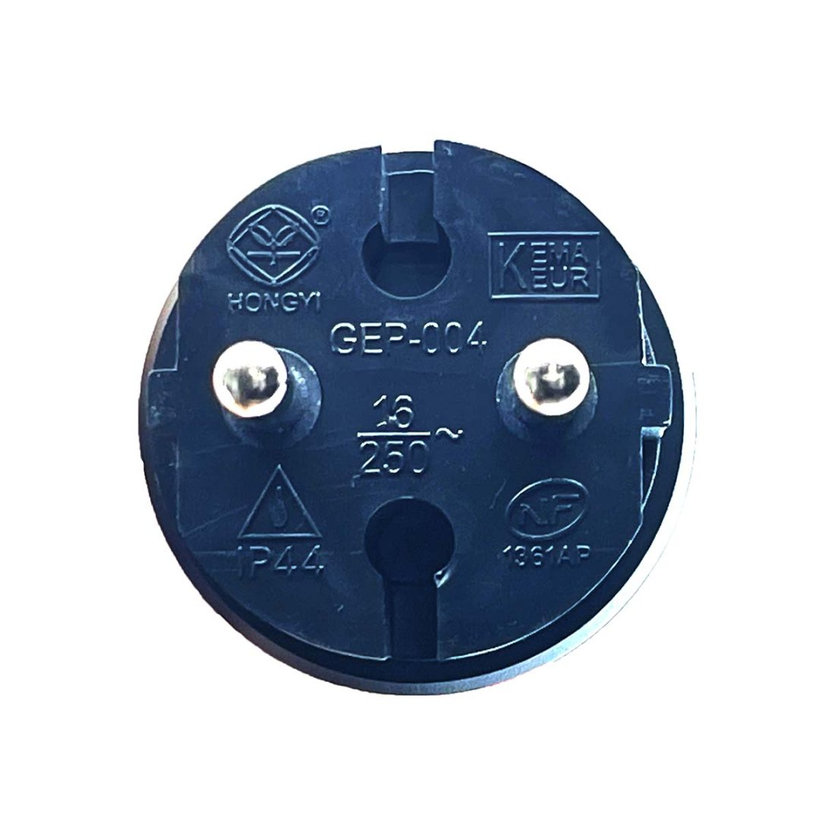 Flexo šňůra 2,5m 2x1,5 gumová černá H05RR-F2